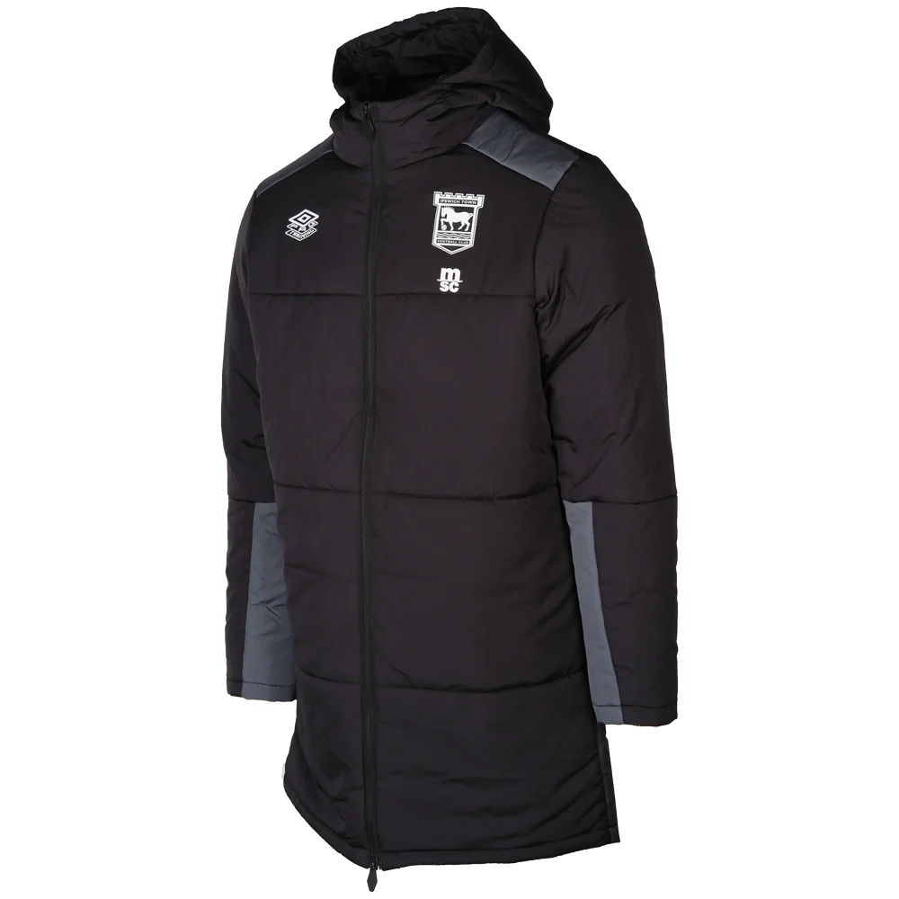 Umbro 2025/26 Black Padded Jacket Adult - Image 4