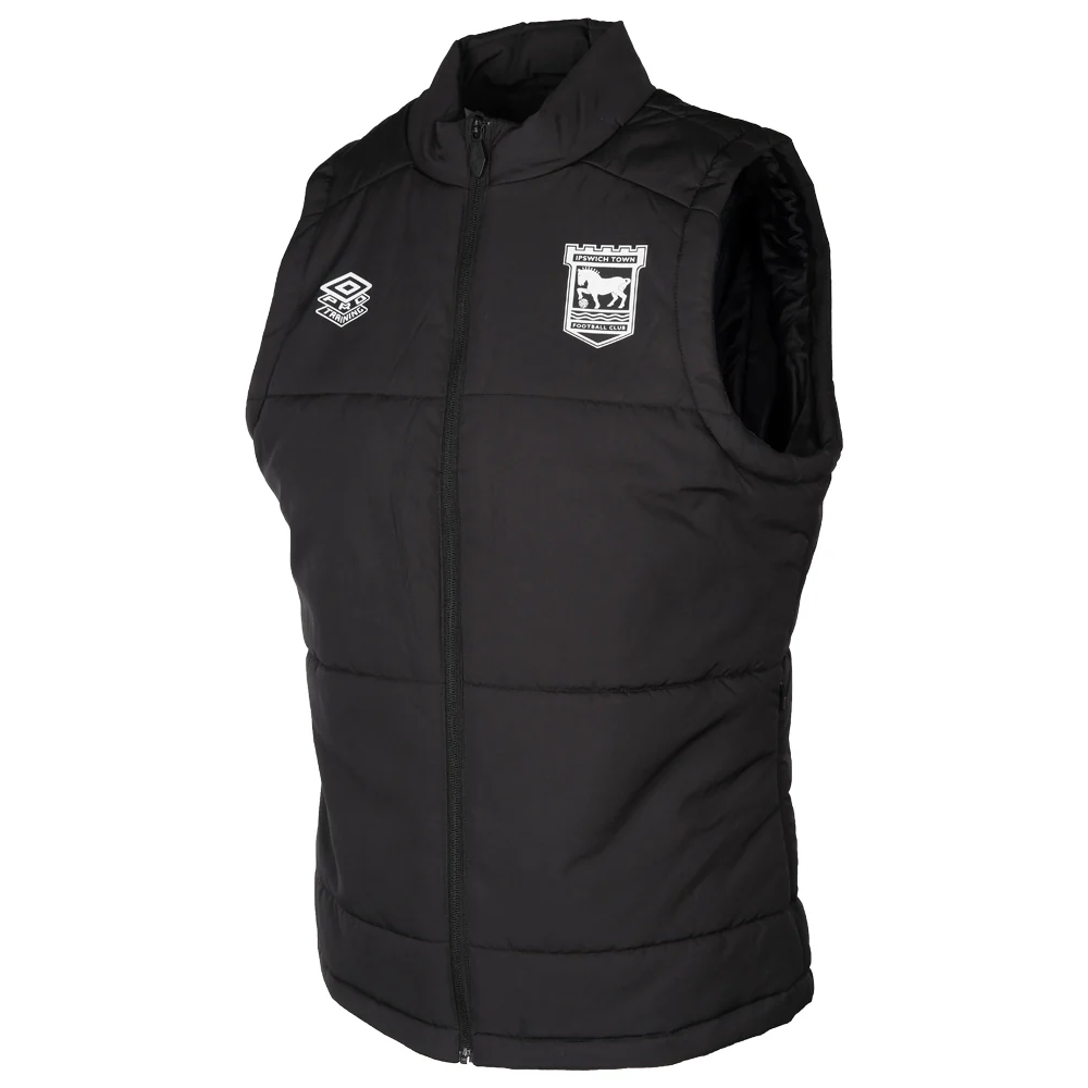 Umbro 2025/26 Black Training Gilet Adult - Image 2