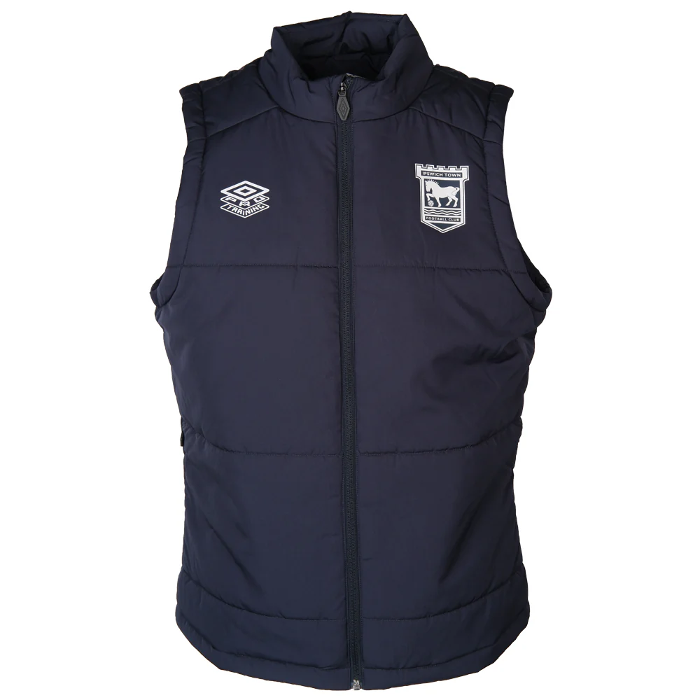 Umbro 2025/26 Navy Training Gilet Adult