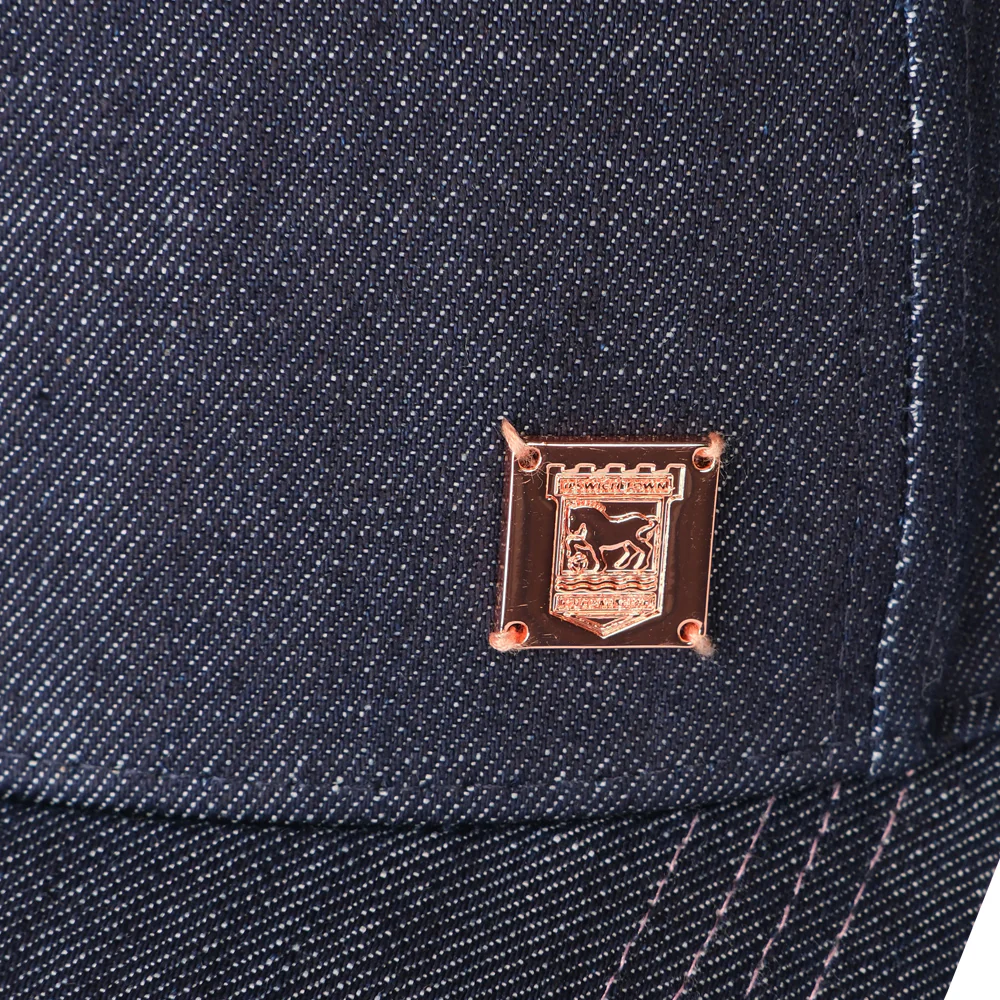 Denim/Rose Metal Crest Cap Adult - Image 2