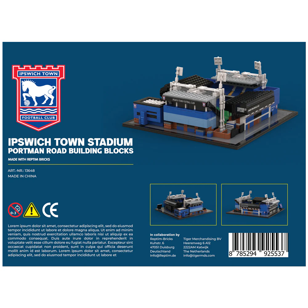Ipswich Town Brick Stadium - Image 3