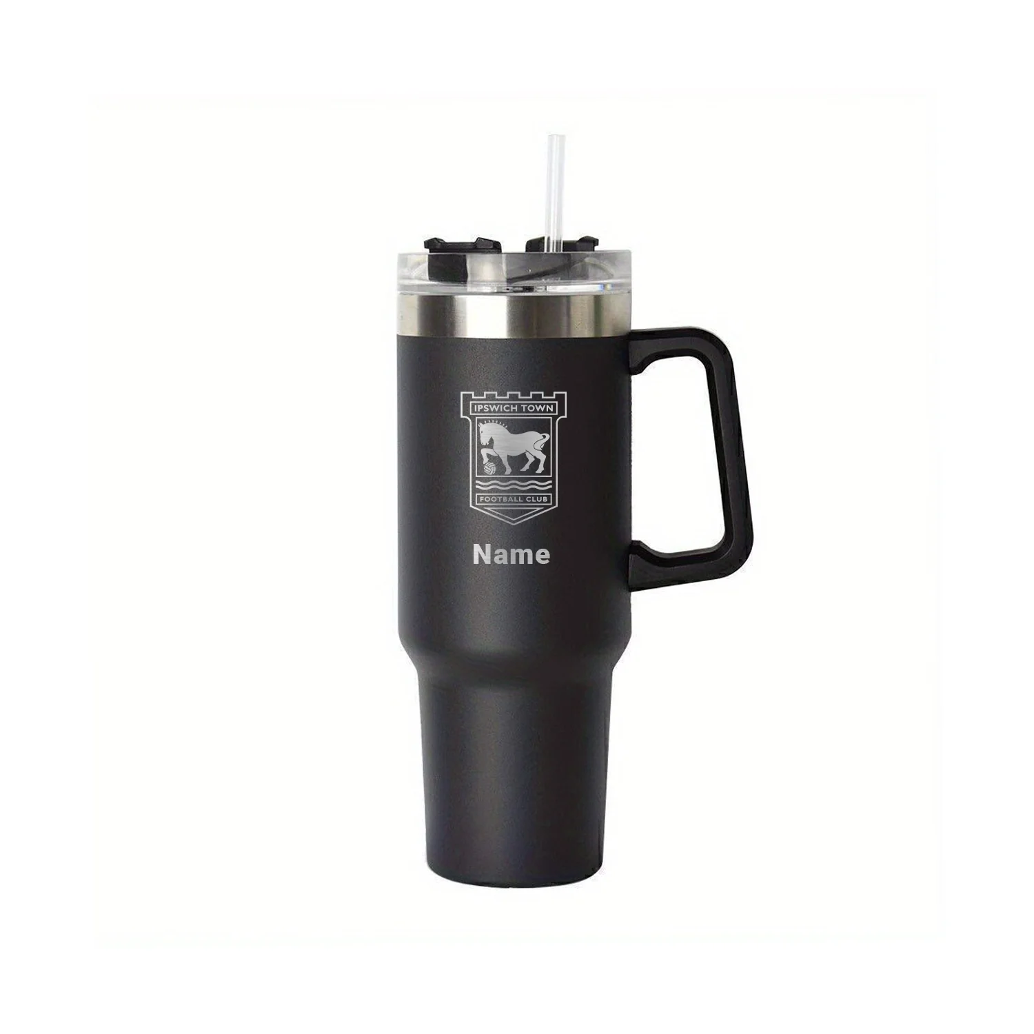 ITFC 40oz Black Tumbler Personalised