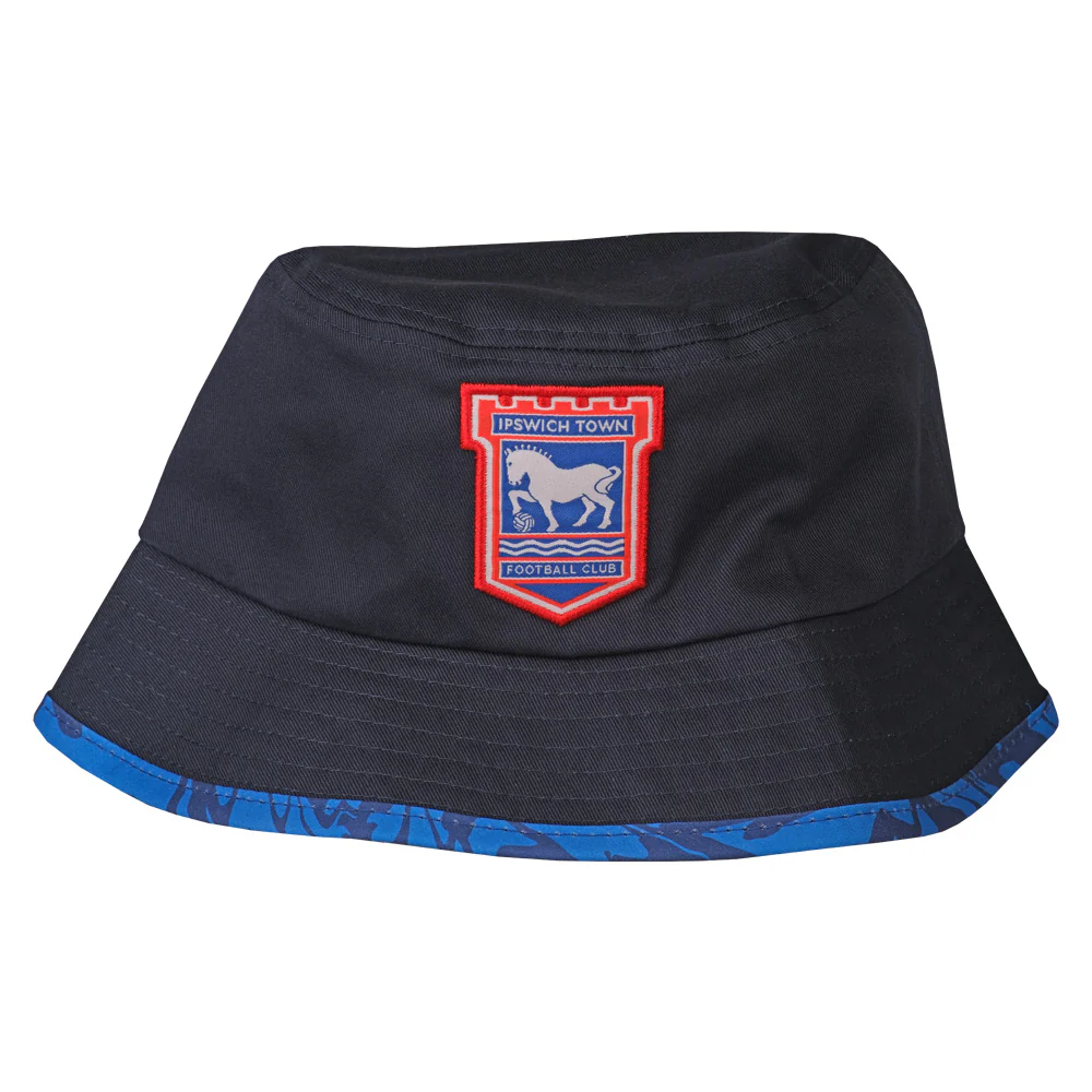 Junior Reversible Navy Tye Dye Bucket Hat - Image 2
