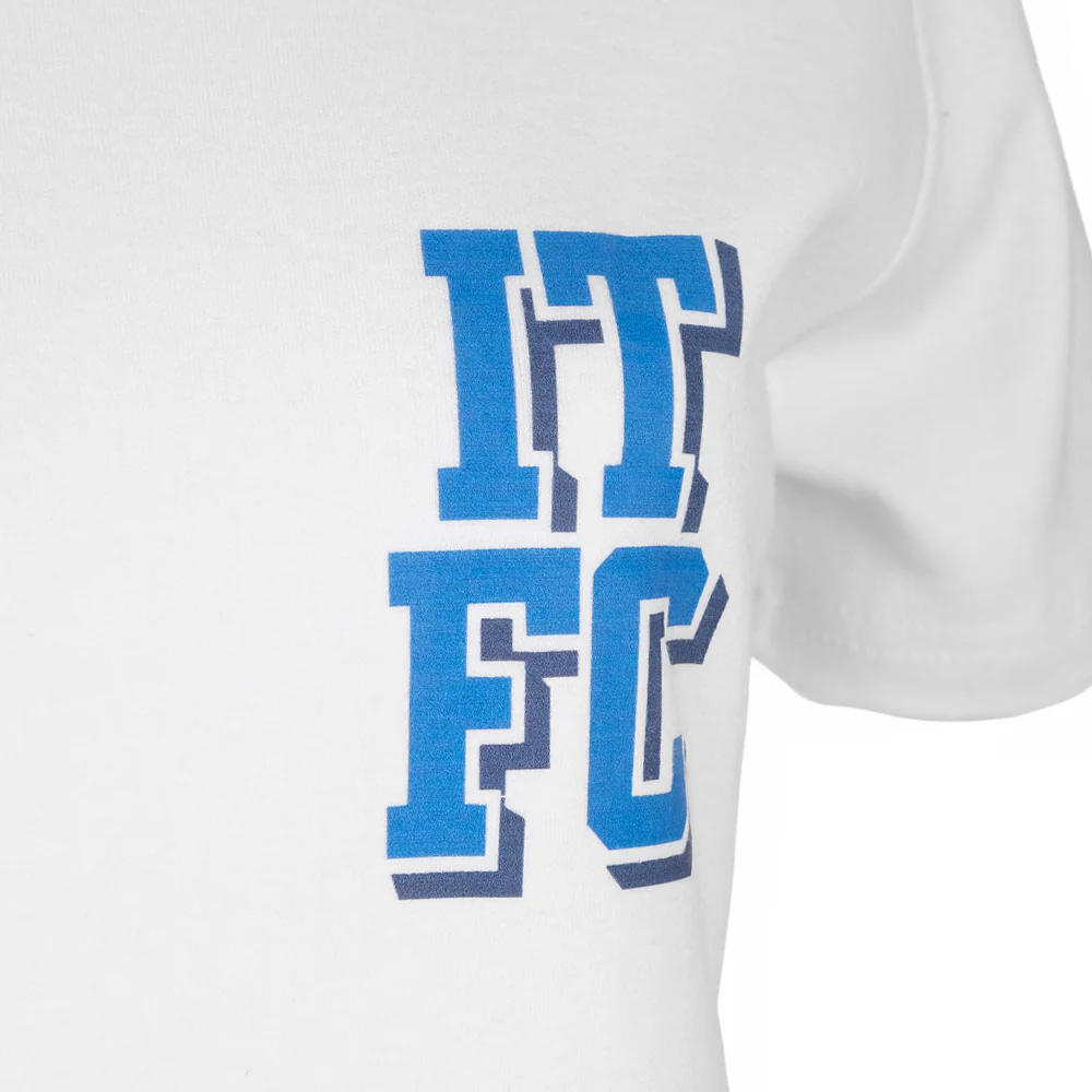 Ladies White ITFC Print Tee - Image 3