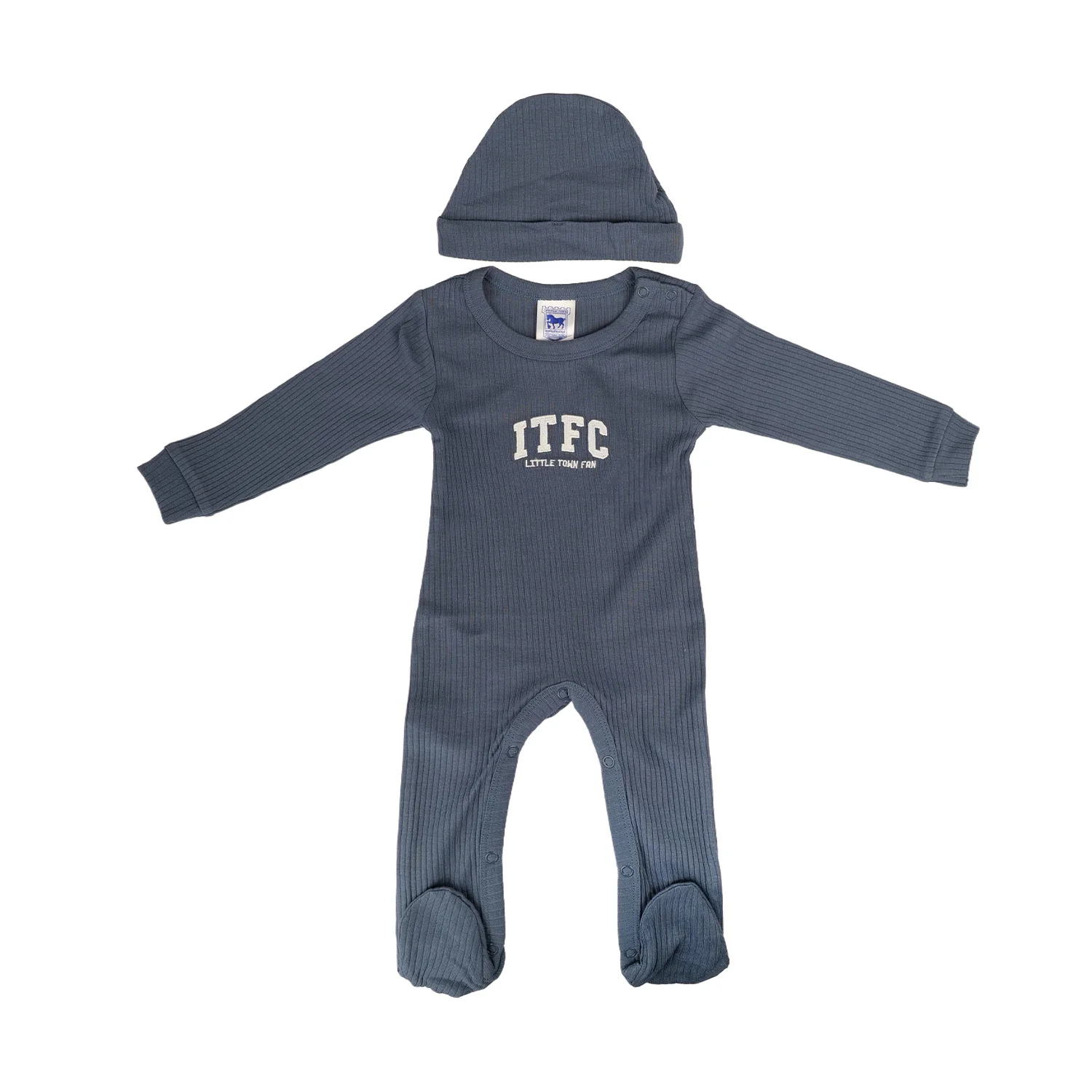 Navy ITFC Sleep Suit & Hat Set Navy