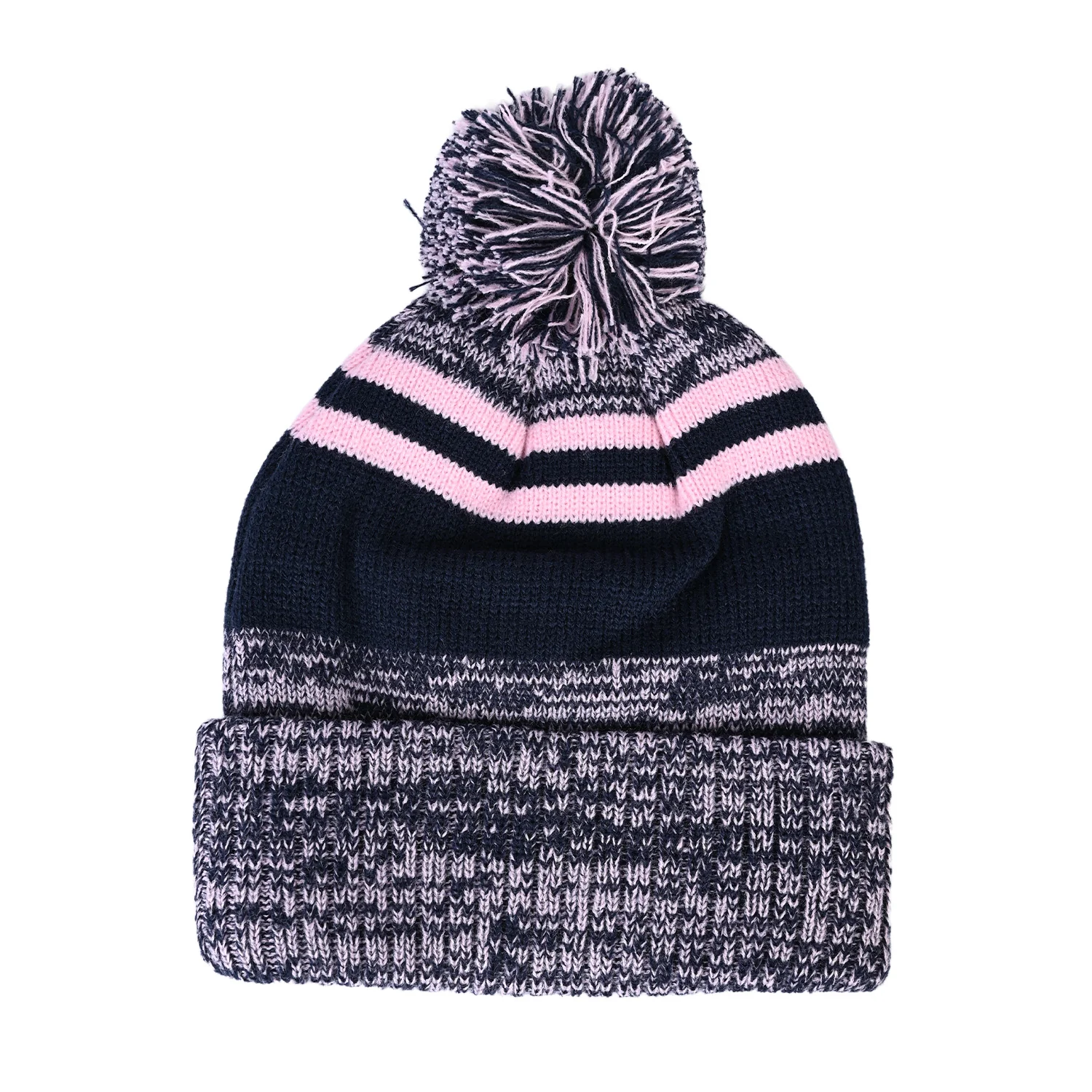 Navy/Pink Mix Bobble Ladies - Image 2