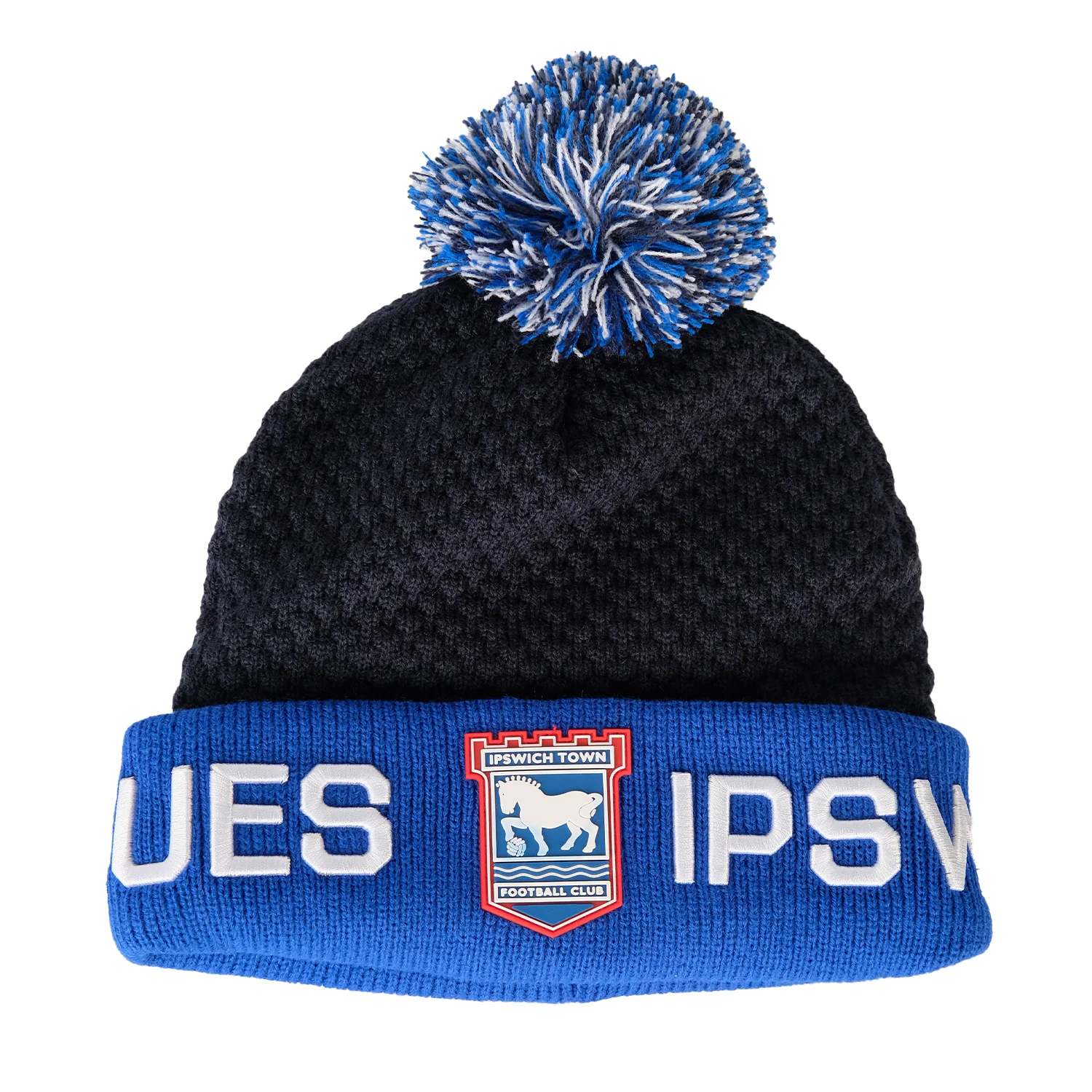 Navy/Royal Waffle Bobble Adult