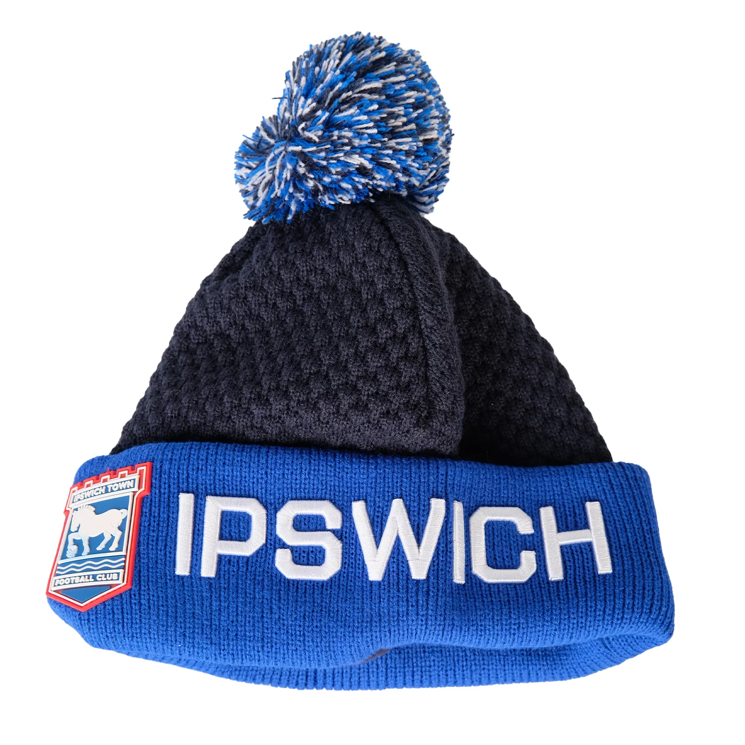 Navy/Royal Waffle Bobble Adult - Image 4