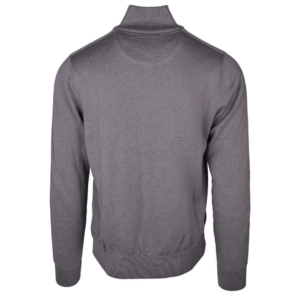 Premium Dark Grey 1/4 Zip Top Dark - Image 3