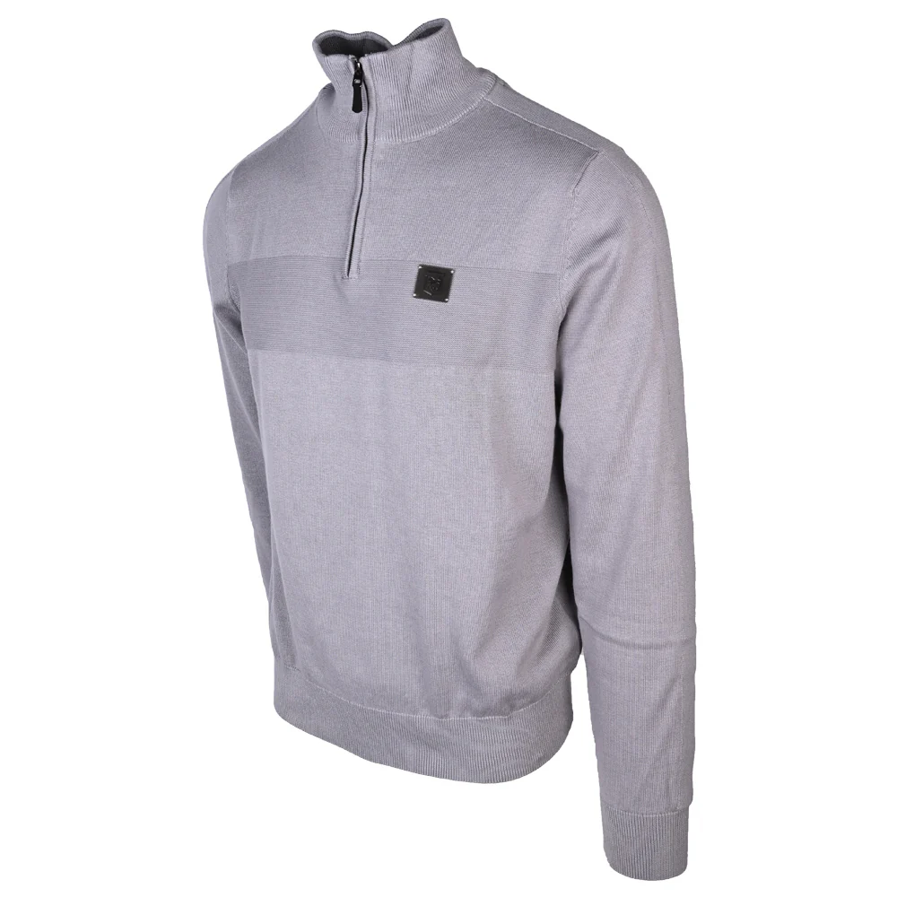 Premium Grey 1/4 Zip Top - Image 2