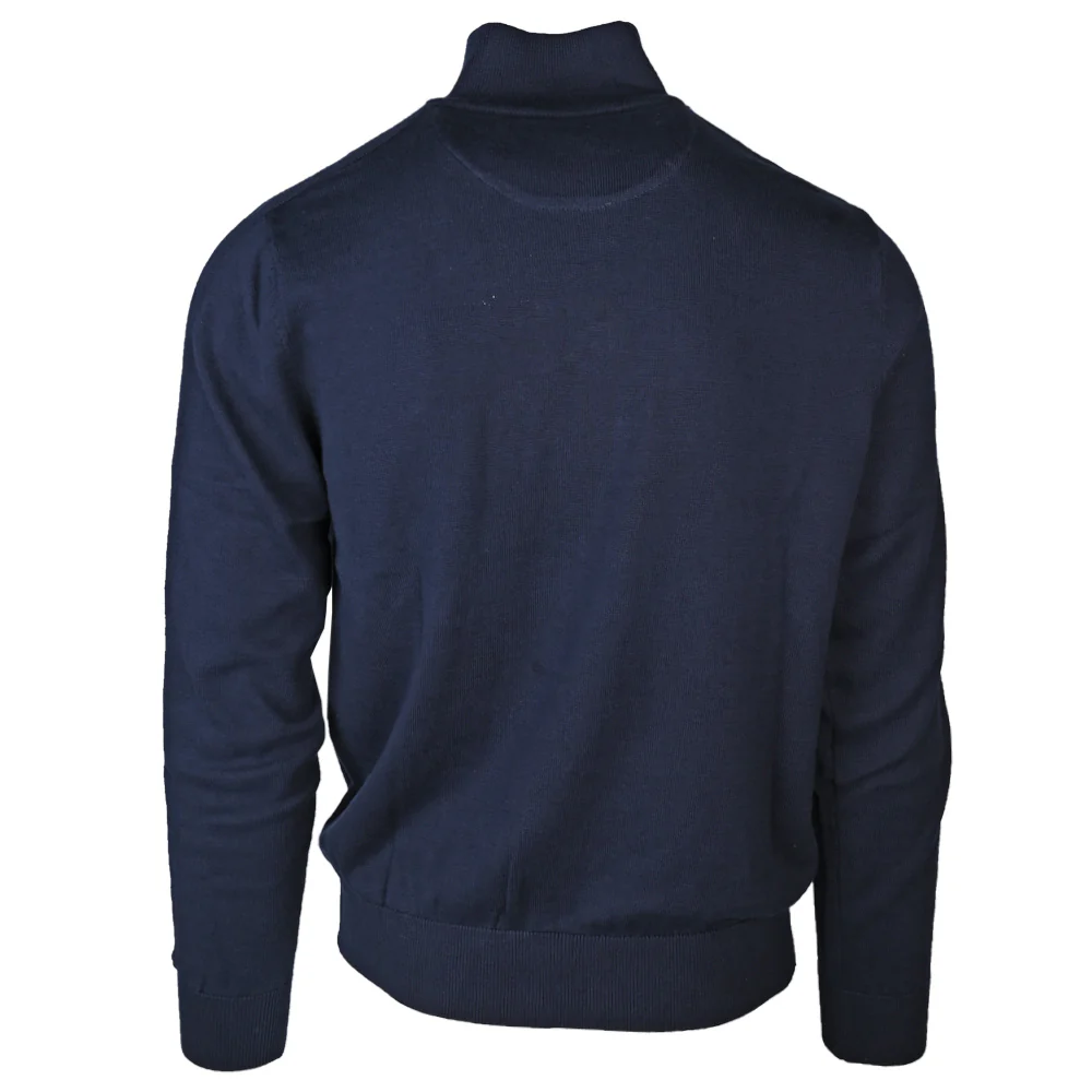 Premium Navy 1/4 Zip Top - Image 3