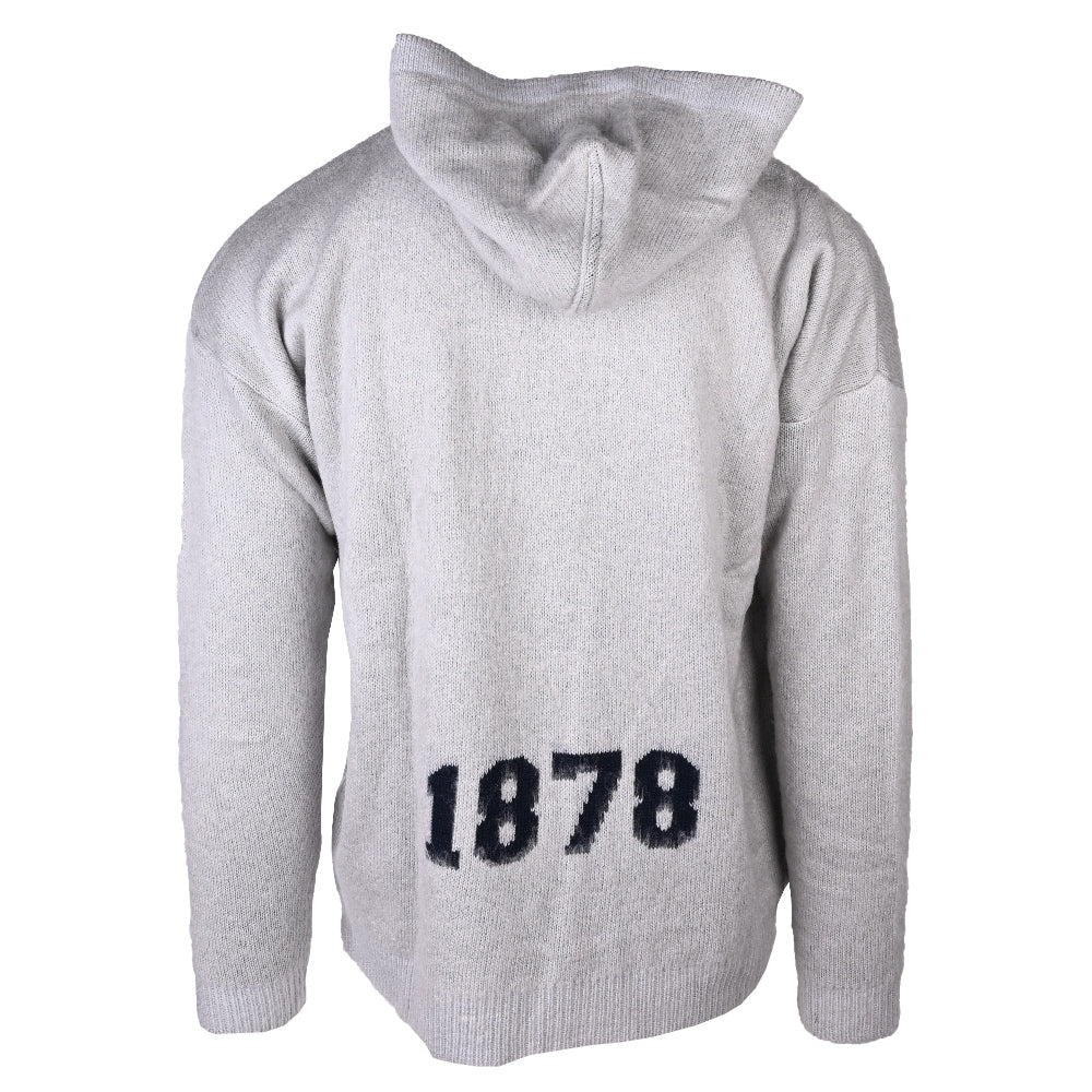 Relaxed Fit Fluffy Knit Hoody - Image 3