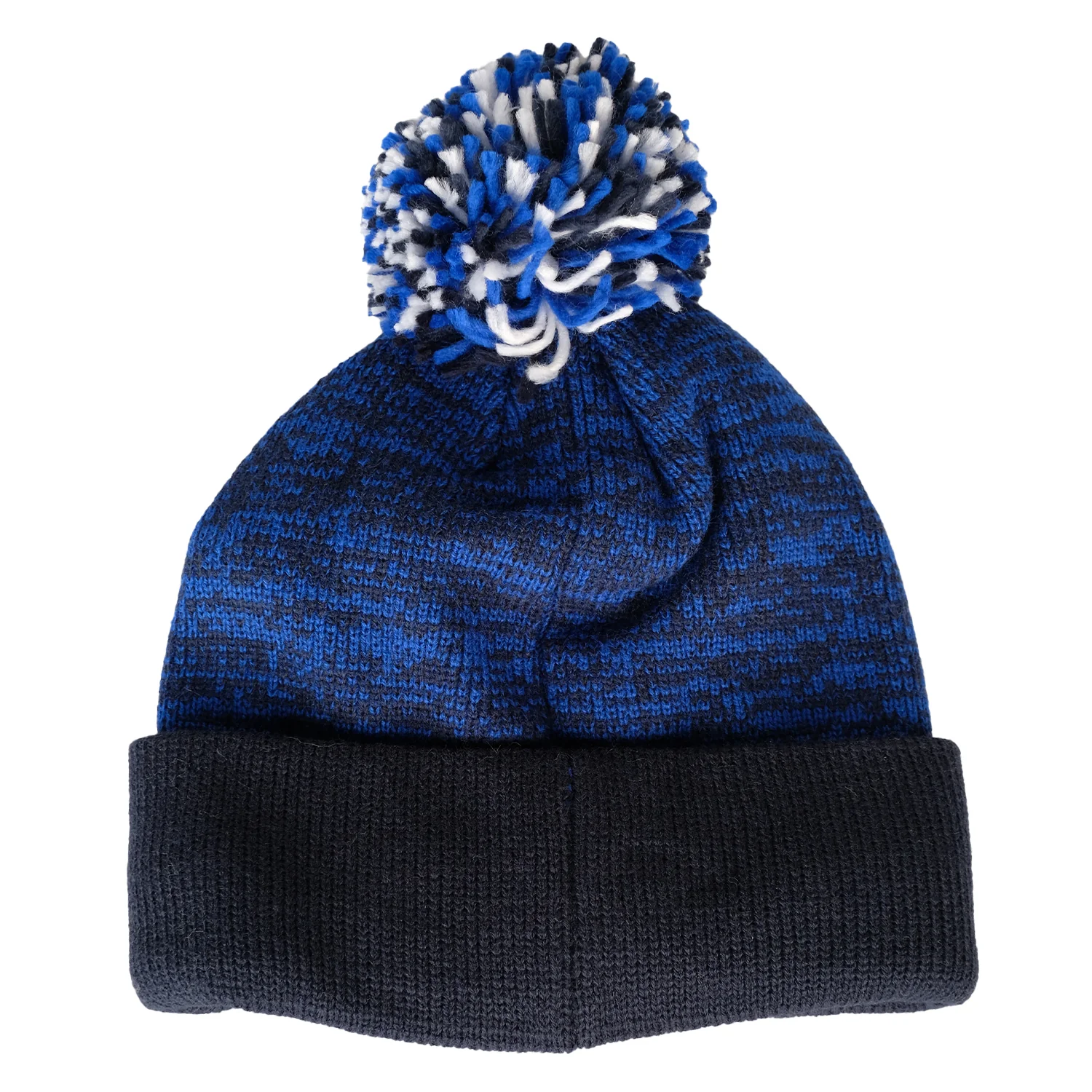 Royal/White Stripe Bobble Junior - Image 2