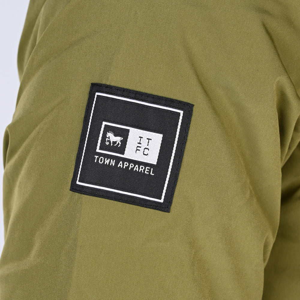 Town Apparel Crest Parka Khaki - Image 4